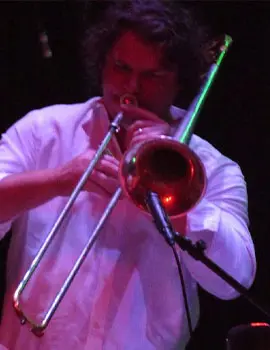 Justin Plays The Trombone